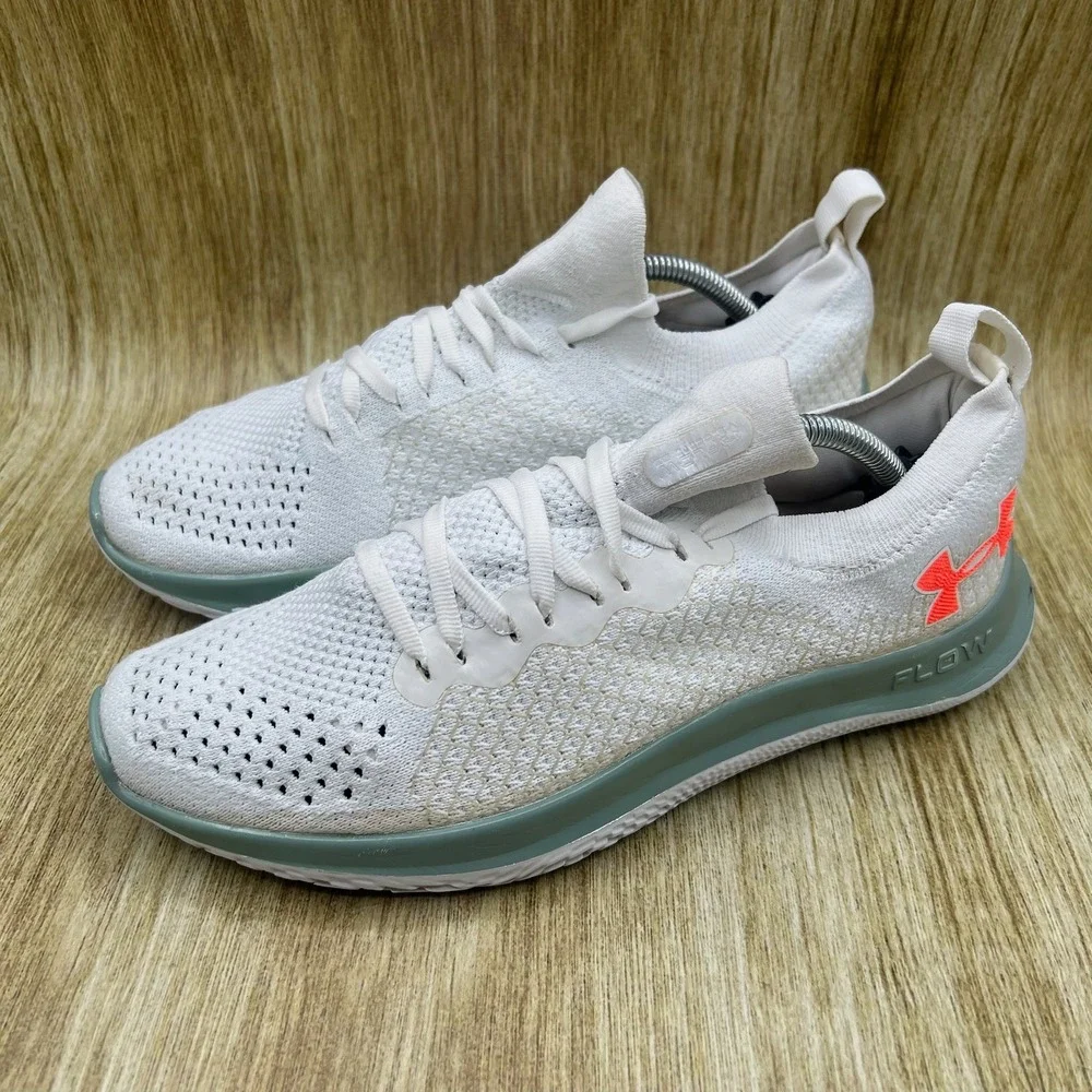 Under Armour Flow Velociti SE Women's Size 8.5 White Phoenix Fire 3024017-114‎